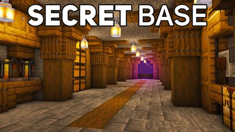 Minecraft Underground Base Wall Design - Design Talk