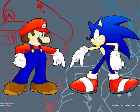 Mario Sonic Fan Art