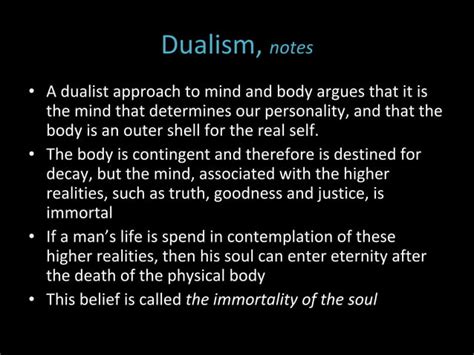 Body or Soul? Philosophy | PPT