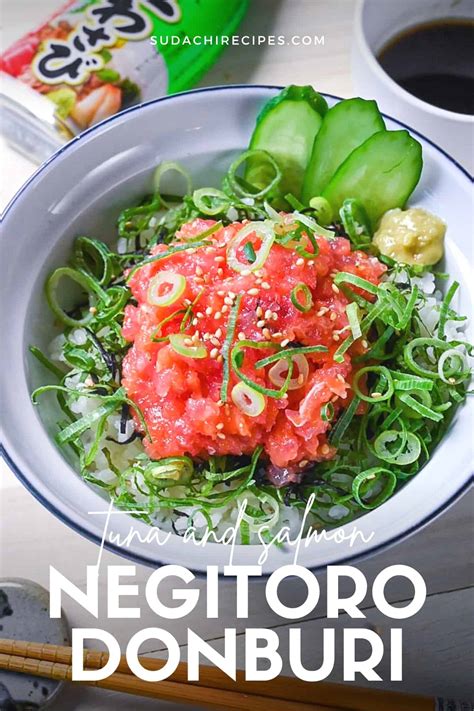 Negitoro Don (Mashed Tuna Sashimi Bowl)