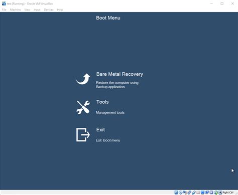 Bare Metal Recovery Scenarios