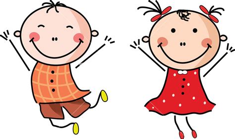 Happy Kids Cartoon - ClipArt Best