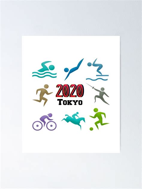 "Olympic games Tokyo 2020" Poster for Sale by VarietyChDesign | Redbubble