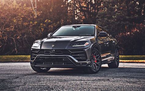 Download wallpapers Lamborghini Urus, tuning, 2018 cars, SUVs, Vossen ...