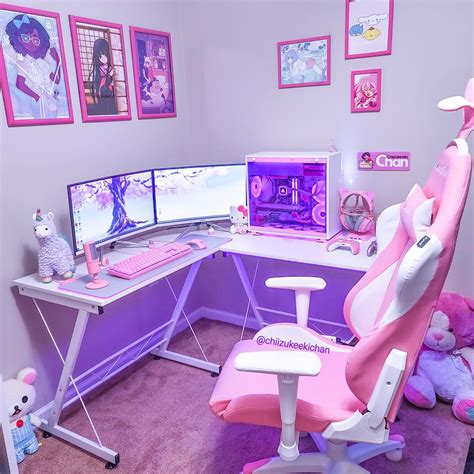 Pink Gaming Setup Aesthetic - Aesthetic Pc/gaming Setup In 2021 ...