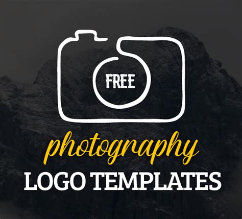 Free Photography Logo Templates | Free Stuff | Graphic Design Blog