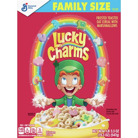 Lucky Charms, Gluten Free Marshmallow Cereal, 19.3 oz - Walmart.com ...