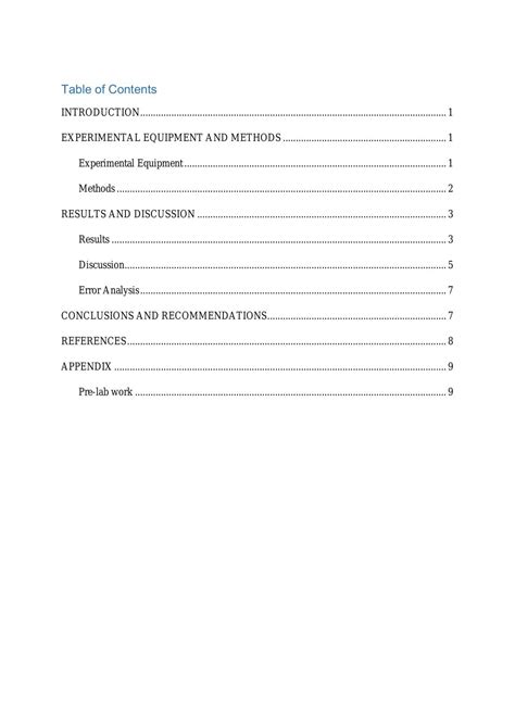 Pipe Flow Experiment Report | CVEN2501 - Principles of Water ...