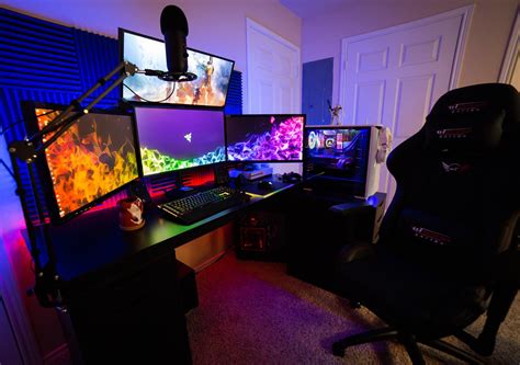 RGB PC Setup | Streaming setup, Gaming room setup, Pc setup