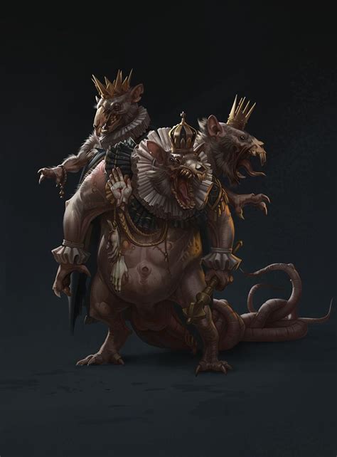 Rat King, Alexander Shatohin on ArtStation at https://www.artstation ...