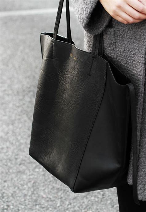 Black Leather Tote Bag – All Fashion Bags