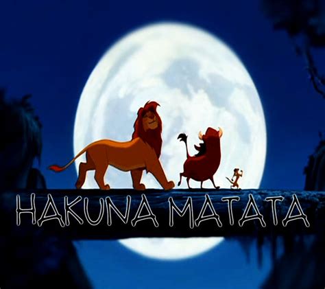 Timon And Pumbaa Hakuna Matata Wallpaper