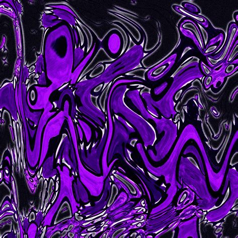 PURPLE AND BLACK Art Purple Abstract Painting Purple - Etsy