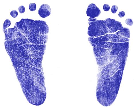 Baby Footprints Clipart Ba Footprint Clip Art Clipartsco Baby Clip ...