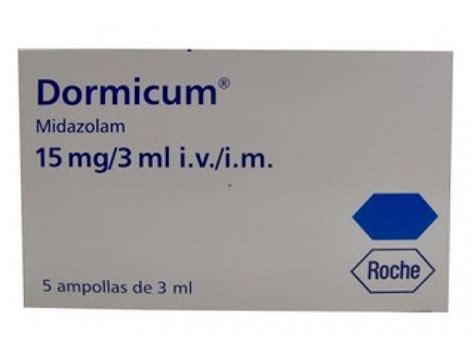 Dormicum 15mg Ampoules - Rosheta