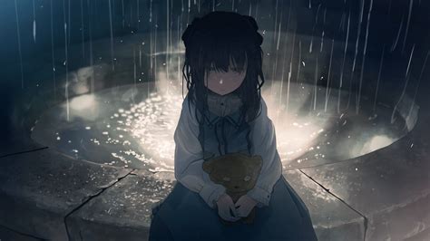 Anime Girl Sad Rain Wallpapers - Top Free Anime Girl Sad Rain ...