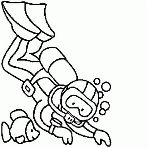 Scuba Diver Drawing - ClipArt Best