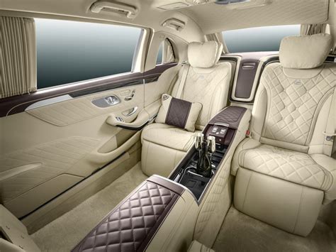 The inside of the Mercedes-Maybach S-Class Pullman. : r/LuxuryLifeHabits