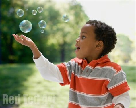 Bubble Activities for Toddlers - Red Ted Art - Kids Crafts