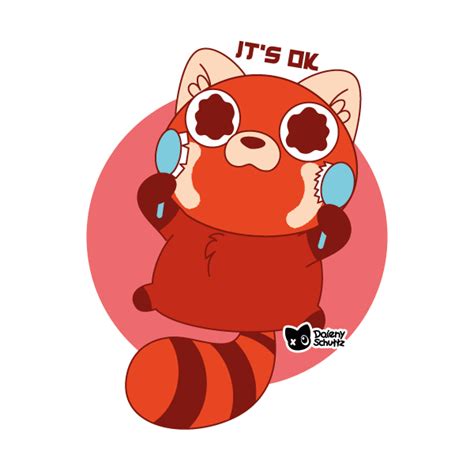 Red Panda Mei Patreon Sticker by Daieny on DeviantArt