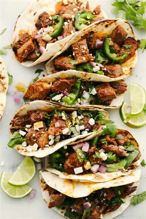 Slow Cooker Brisket Tacos | The Recipe Critic