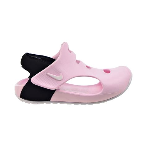 Nike Sunray Protect 3 (PS) Little Kids' Sandals Pink Foam-Black-White ...