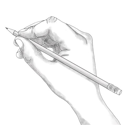 Download Hand, Pencil, Holding. Royalty-Free Stock Illustration Image ...