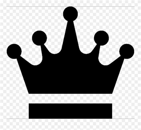 Download hd Crown Cutout Clipart Crown Clip Art - King Crown Png Black ...