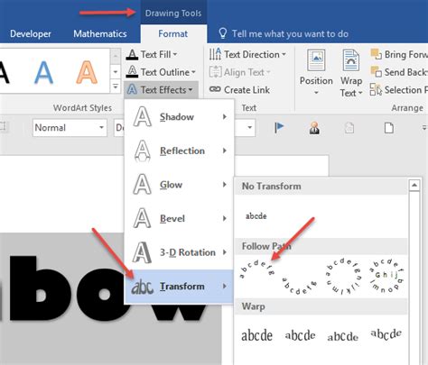 Text effects in word 2016 - Microsoft Community