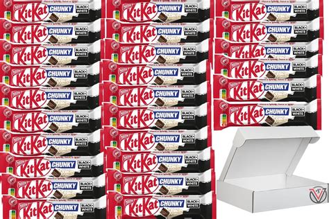 KIIT KATT CHUNKY BLACK & WHITE Chocolate Bars 42g | Pick Any Number of ...