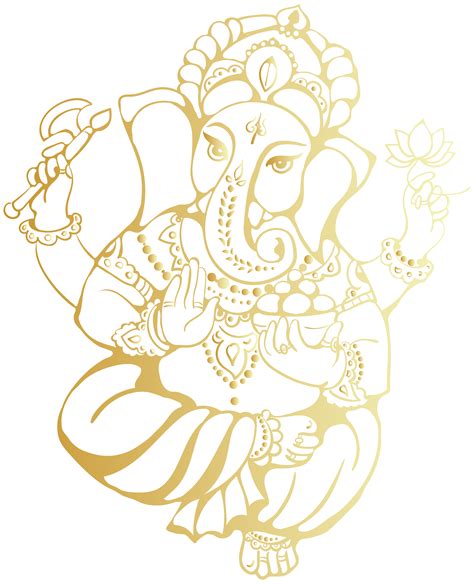 Ganesha PNG Clip Art Image | Gallery Yopriceville - High-Quality Images ...