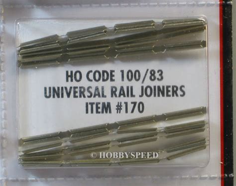 ATLAS HO CODE 83 TO 100 UNIVERSAL RAIL JOINERS ATL170