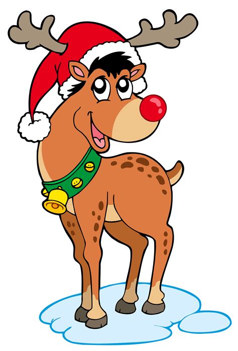 Rudolph Reindeer Clip Art Image | Gallery Yopriceville - High - Clip ...