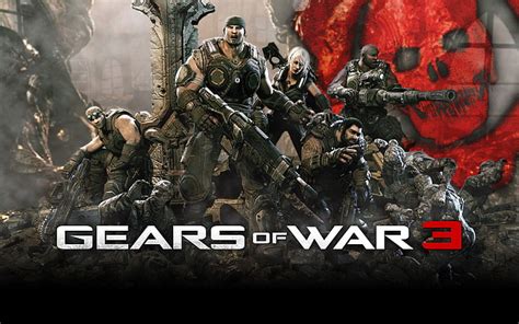 HD wallpaper: Gears of War 3, Gears of War 3 poster, Games, text ...