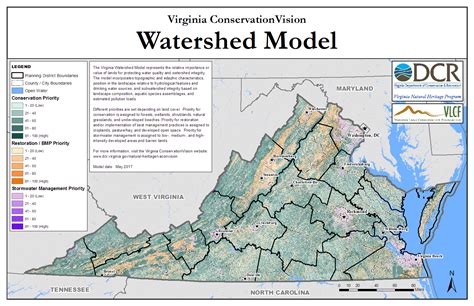 Virginia ConservationVision Watershed Model