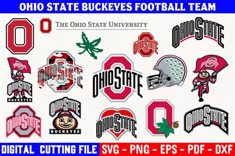 Ohio State Buckeyes Logo Svg, National Football League Team Logos SVG ...