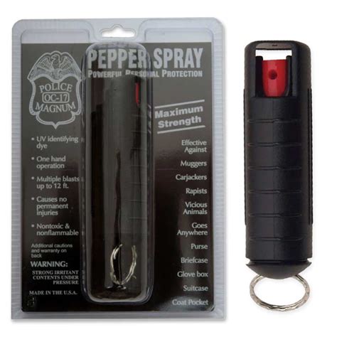 Self-Defense Pepper Spray - Mace Sprays - Non-Lethal Weapons ...