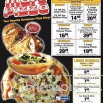 Menu of Mars Pizza in Mars, PA 16046