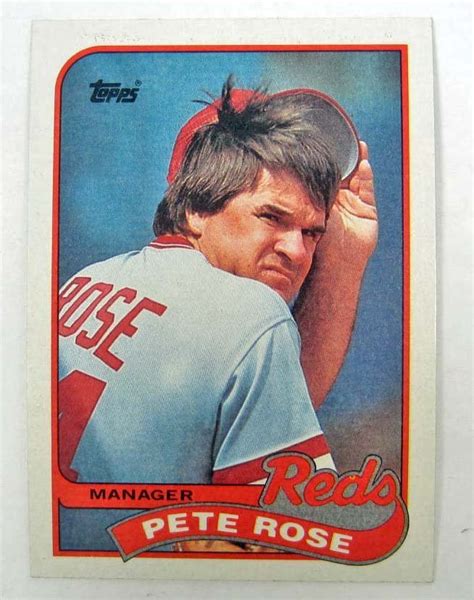 296: 1989 TOPPS PETE ROSE #505 BASEBALL CARD - FROM VEN - Jan 27, 2013 ...