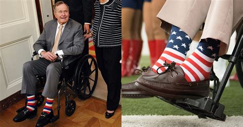 #SocksforBush is trending in honor of George H.W. Bush