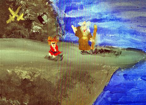 Childhood Painting : Wise old Man by kaykeyser on DeviantArt