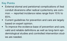 External Stoma and Peristomal Complications following Radical ...