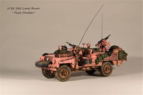 1/35 SAS Land Rover "Pink Panther" - Ready for Inspection - Armour ...