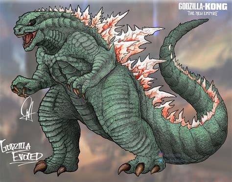 Godzilla Evoled - Godzilla X Kong The New Empire by DarfrenZilla on ...