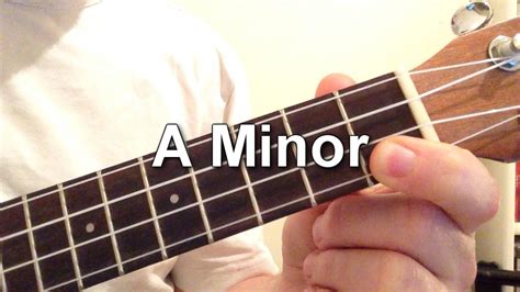 A Minor Chord Ukulele