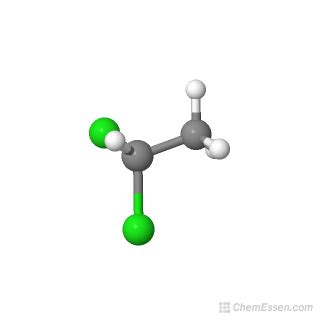 1,1-DICHLOROETHANE Structure - C2H4Cl2 - Over 100 million chemical ...