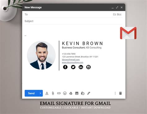 Email Signature Gallery Template