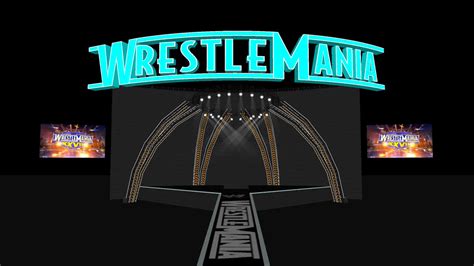 WWE WrestleMania XXVII HD Stage | 3D Warehouse