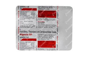 Algesia Sp 10032515 Mg Tablet 10 - Uses, Side Effects, Dosage, Price ...