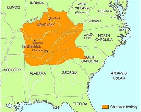 Cherokee territory | Native american cherokee, Cherokee history, Cherokee